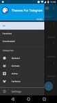 Tangkapan layar apk Themes for Telegram 13