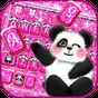 Tema de teclado de Glitter Pink Panda