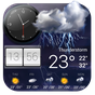 APK-иконка прогноз погоды и часы виджет