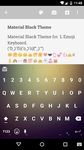 Material Black Emoji Keyboard image 6
