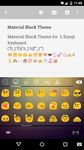 Material Black Emoji Keyboard image 3