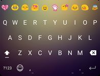 Material Black Emoji Keyboard image 1