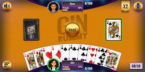 Tangkapan layar apk Gin Rummy 9