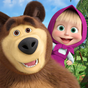 ไอคอนของ Masha and the Bear. Educational Games