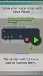 Opus Player  for WhatsApp capture d'écran apk 7