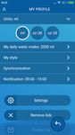 Recuerda beber agua captura de pantalla apk 1