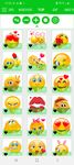Скриншот  APK-версии Emoticones para whatsapp