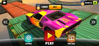 Captură de ecran Impossible Stunt Car Tracks 3D apk 7