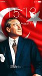 Mustafa Kemal Ataturk Lock Screen & Wallpaper ekran görüntüsü APK 4