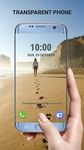 Captură de ecran Transparent phone. Livecam Wallpaper apk 1