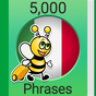 Learn Italian Phrasebook - 5000 Phrases