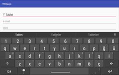 Türkçe Klavye ekran görüntüsü APK 