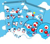 รูปภาพที่ 5 ของ Blue Cute Cartoon Theme