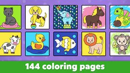 Captura de tela do apk Jogos de livro de colorir para crianças gratis 3