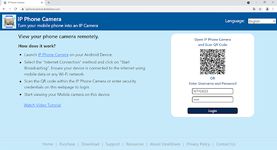 Screenshot 2 di IP Phone Camera apk
