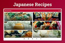 Recetas japonesas captura de pantalla apk 4