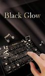 Black Glow GO Keyboard Theme image 