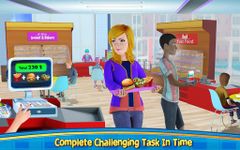 haute fille cash café école: jeux pour enfants capture d'écran apk 