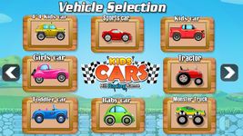 Kids Cars hill Racing games ekran görüntüsü APK 2