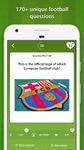 Football Quiz στιγμιότυπο apk 2