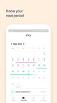 Screenshot 2 di Ovy - Period, ovulation, nfp, bbt, menstruation apk