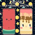 Captura de tela do apk Papéis de parede bonitos - Cute Wallpapers Kawaii 4