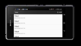 Скриншот  APK-версии Заметки