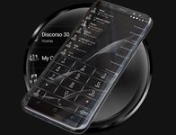 Dialer MetalGate Black theme image 3