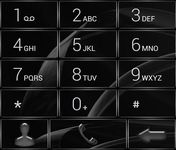 Dialer MetalGate Black theme image 