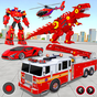 911 Fire Truck Real Robot Transformation Game icon