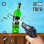 Glas Flasche Schießen 3d Spiele Icon