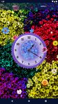 Flowers Analog Clock Live Wallpaper screenshot apk 4