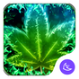 Shine Green Leaf Theme & HD wallpapers apk icon