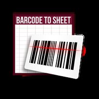 Barcode to Sheet icon