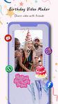 Скриншот 1 APK-версии Birthday Video Maker