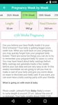 Captură de ecran Pregnancy Week By Week apk 