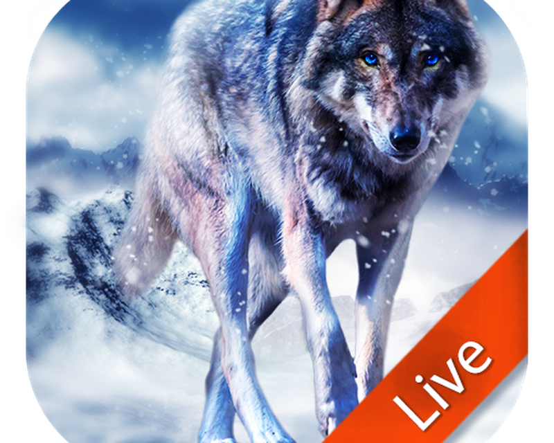 Ice Wolf Live Wallpaper 3D APK - Free