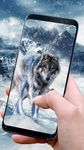 Ice Wolf Live Wallpaper 3D image 2