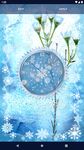 Winter Snow Clock Wallpaper screenshot apk 5