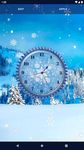 Скриншот 3 APK-версии Winter Snow Clock Wallpaper