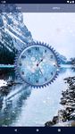 Winter Snow Clock Wallpaper screenshot apk 4