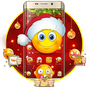 Ikona apk Christmas Emoji Theme