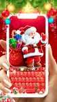 Red Christmas Keyboard Theme zrzut z ekranu apk 1