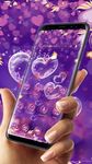 Purple Love Flower- APUS Launcher Free Theme image 4