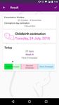 Calculateur de grossesse capture d'écran apk 4