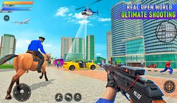 Montado policía caballo persecución 3D captura de pantalla apk 1