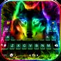 Colorful Wolf Keyboard Theme APK