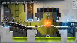 Bridge Constructor Portal captura de pantalla apk 8