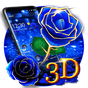 3D Love Rose Theme APK