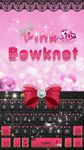 Gambar Minny Cute Pink Bowknot Keyboard 